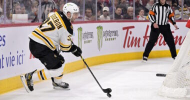 Patrice Bergeron on skating in the Boston area. Casey Mittelstadt on hearing his name in the rumor mill. Top 32 players who could be traded
