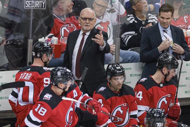 The New Jersey Devils are underperforming this season but it would be shocking if head coach Lindy Ruff is relieved of his duties.