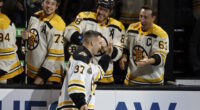 Patrice Bergeron has been skating, but does it really mean that he's thinking of making a comeback to the Boston Bruins this year?