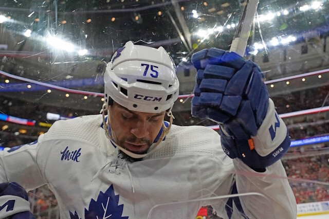 The season hasn't gone as Ryan Reaves and the Toronto Maple Leafs had planned. He's not playing and has two more years left on his deal.