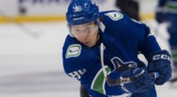 The Vancouver Canucks are in a bit of tight spot with Andrei Kuzmenko. He's been a healthy scratch, and he carries a $5.5 million cap hit.