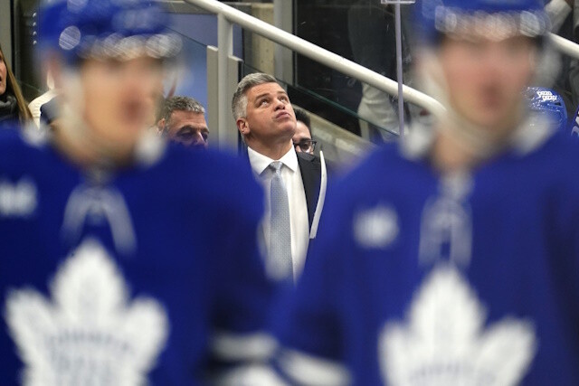 The rumors in the NHL are swirling around the Toronto Maple Leafs around what they do with the roster and potentially the head coach.