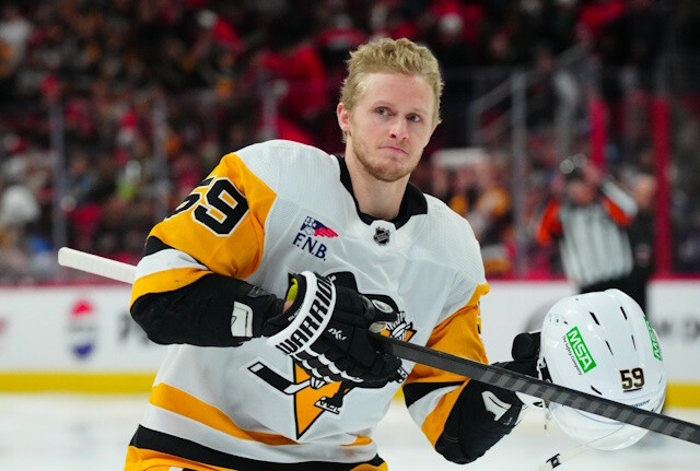 On Jake Guentzel's future with the Pittsburgh Penguins.