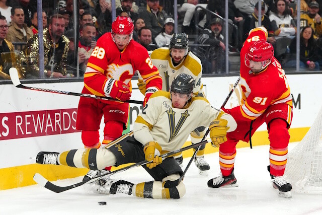 The rumors in the NHL swirl north of the border as the Calgary Flames have several pieces teams want and they could in several directions.