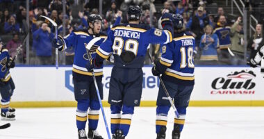 St. Louis Blues GM Doug Armstrong didn't have a lot of interest in his players when he had them out there. They're back in playoff hunt now.