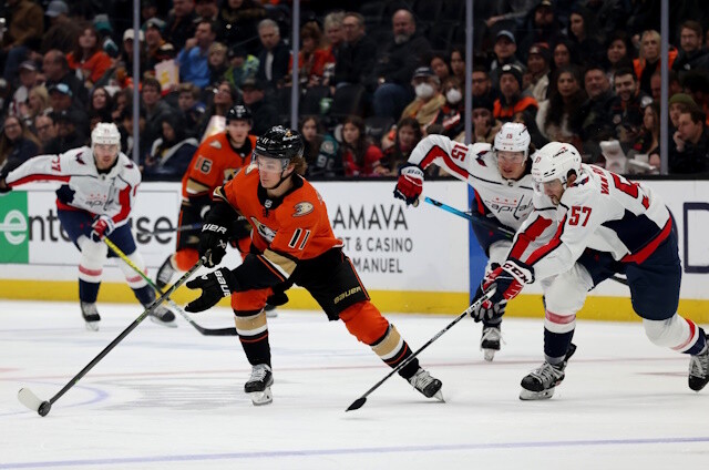 Trevor Zegras continues to be an interesting trade target. The Washington Capitals have several players teams want at the deadline.