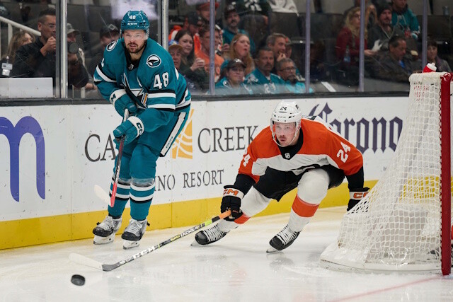 Tomas Hertl is more of an offseason move. No serious contract extension talks for between the Philadelphia Flyers and Nick Seeler.