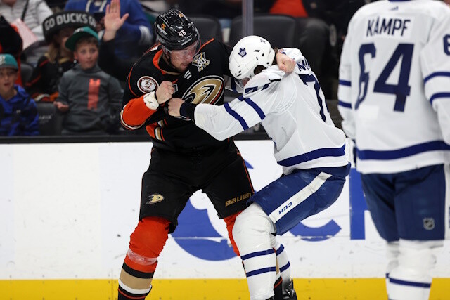 It is trade season as the Toronto Maple Leafs got acquired defenseman Ilya Lyubushkin from Anaheim in a three team deal.