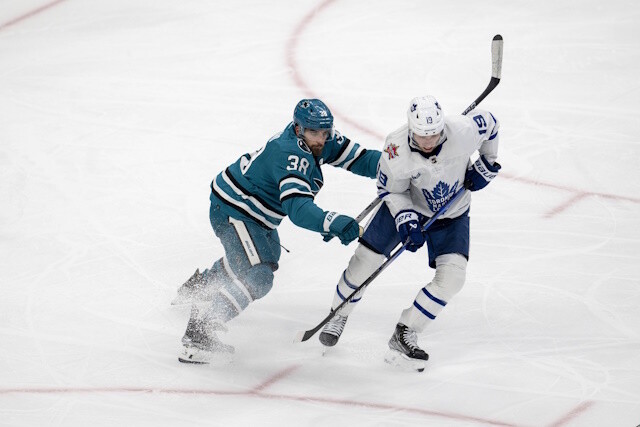 Plenty of San Jose Sharks available and the Toronto Maple Leafs and Edmonton Oilers could be interested in two of them.