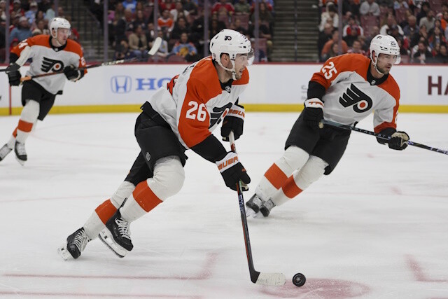 The Philadelphia Flyers may consider re-signing Sean Walker if the price is right. If they're going to trade him, the price needs to be right.