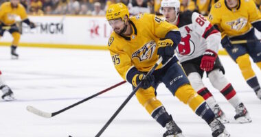 Nashville Predators Alexandre Carrier is in the second tier of potentially available defenseman behind Noah Hanifin and Chris Tanev.