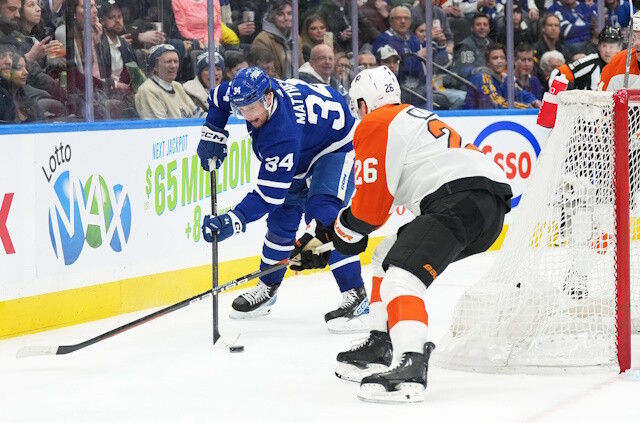 Philadelphia Flyer GM admits there could be some tough decisions coming. Sense of urgency picking up for the Toronto Maple Leafs.