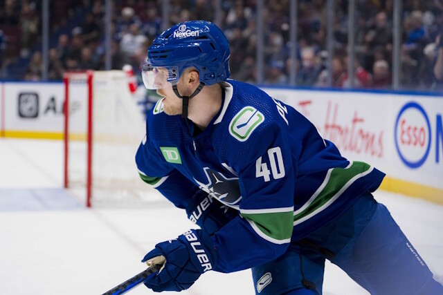 Do the Vancouver Canucks have a $12 million offer on the table for Elias Pettersson or is more semantics in terms of concepts?