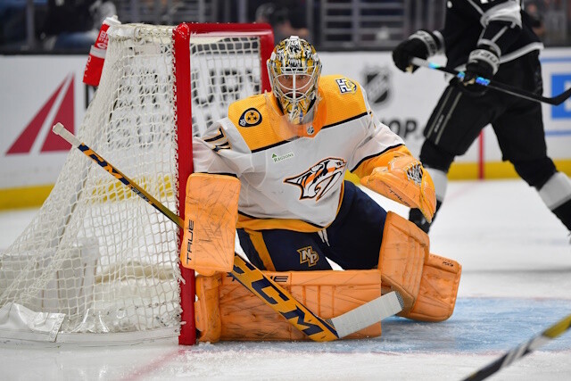 Juuse Saros has played Nashville into a buyer more than a seller but do the Nashville Predators make any moves?