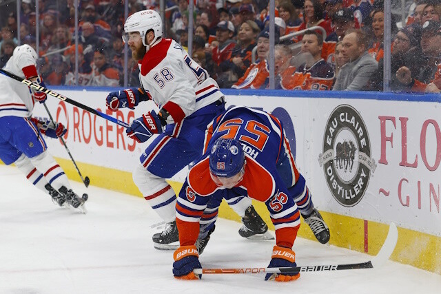 The Montreal Canadiens have some pieces to move, and would the Edmonton Oilers be interested in one of them?