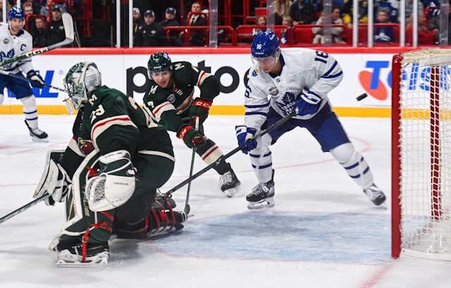 The Toronto Maple Leafs should extend Mitch Marner, not trade him. Marc-Andre Fleury is looking to play another season with the Wild.