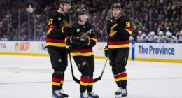 Nikita Zadorov could get more money on the open market. If they Vancouver Canucks don't extend Tyler Myers, they'll need to find another right-shot defenseman.