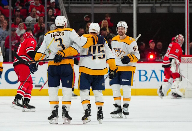 The Nashville Predators got back into a playoff position but there is still one player they could move despite that. Could they add?