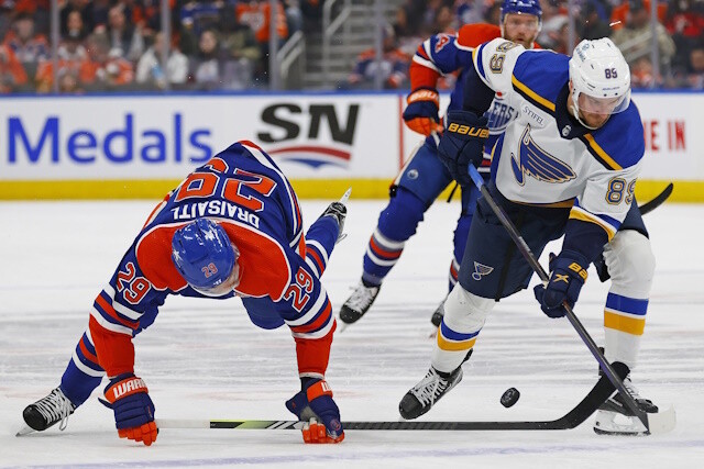 The Edmonton Oilers looking for help up front and on the blue line. The Nashville Predators want to extend Tommy Novak.
