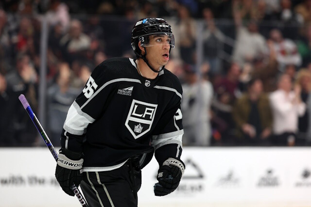 Quinton Byfield is coming his entry level deal and he could a bridge deal with the Los Angeles Kings rather than a long-term extension.