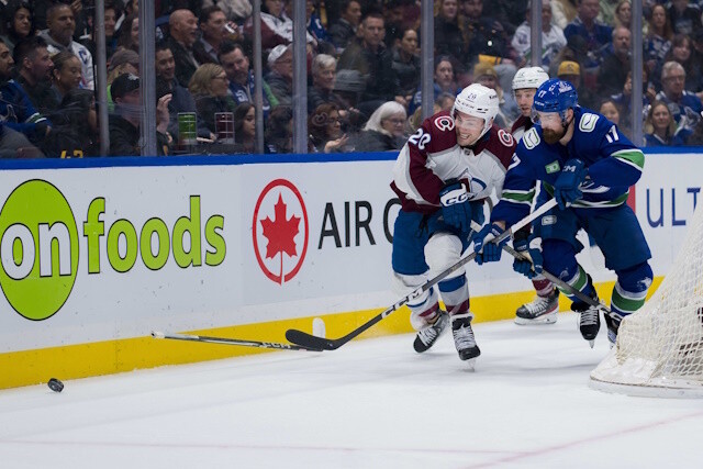 Filip Hronek may not have liked the Vancouver Canucks contract offer. The Avs are one of the teams interested free agent Marcus Sylvegard.