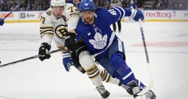 Evander Kane has a sports hernia and hopes to play tonight. William Nylander skates. Mark Stone could be ready for Game 1.