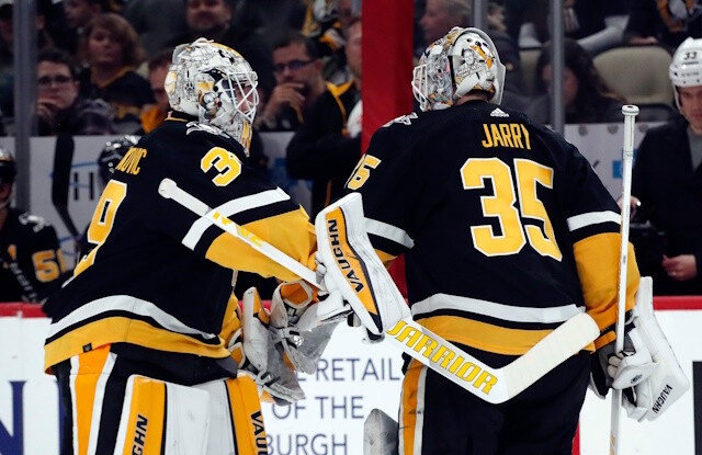 Alex Nedeljkovic has helped the Pittsburgh Penguins get back in the playoff race and he's a pending free agent. What will they do in net?