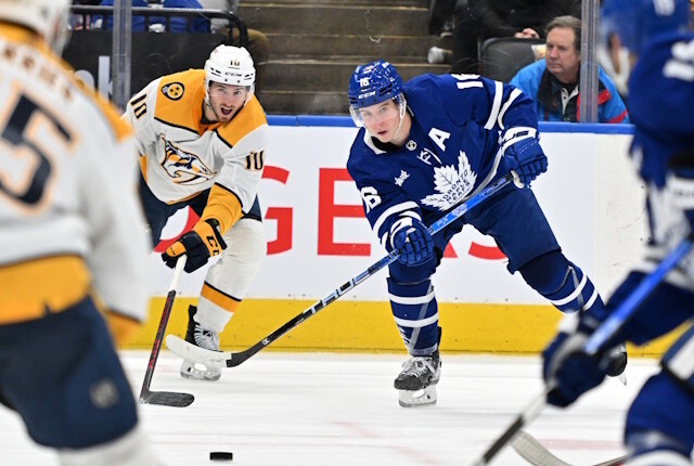 NHL Rumors: May the Toronto Maple Leafs and Nashville Predators Come Collectively on a Mitch Marner Deal?