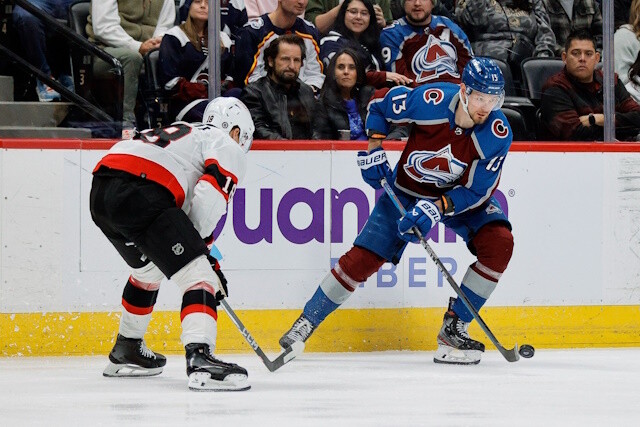 NHL Rumors: Colorado Avalanche, and the Ottawa Senators