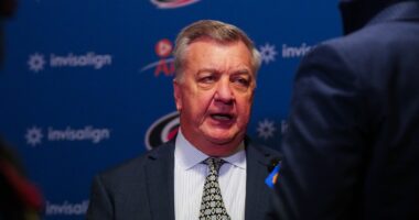 The Carolina Hurricanes could be looking for a new GM as Don Waddell has permission to talk to teams, and he's already talked to the Columbus Blue Jackets.