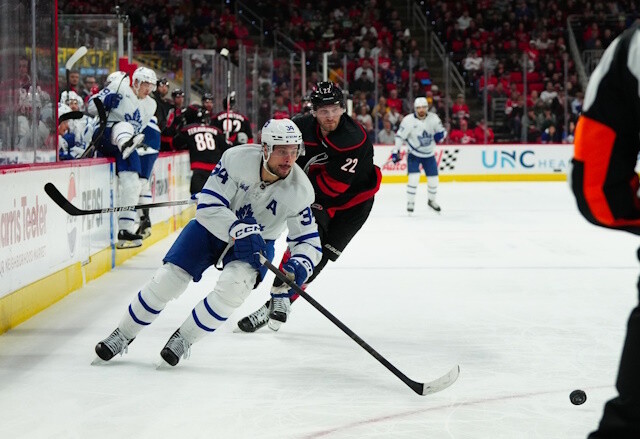 The Hurricanes could get Brett Pesce back in round two. Auston Matthews skates. Sam Bennett could return in round two.