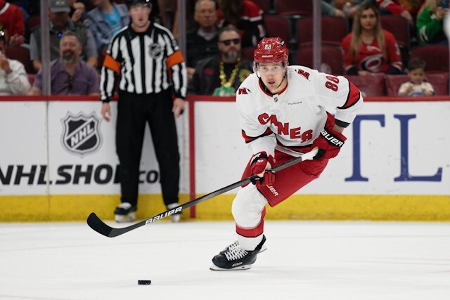 The Carolina Hurricanes will be a busy team this offseason in the NHL as the rumors will not stop surrounding Martin Necas.