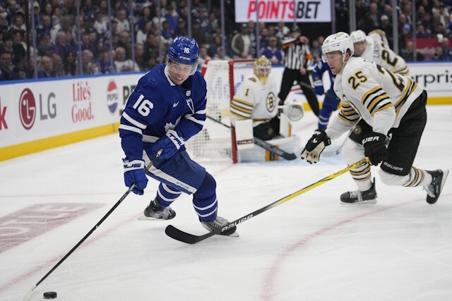 The Maple Leafs were eliminated by the Bruins yet again in the playoffs and changes are coming as all eyes will be on Mitch Marner.