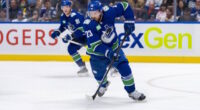 Elias Lindholm is a pending UFA and Vancouver Canucks may not be able to afford him, but they will talk to him about an extension.