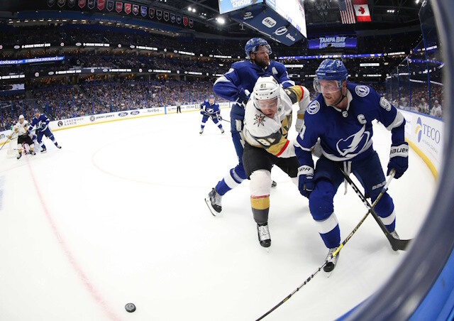 The Vegas Golden Knights and Tampa Bay Lightning will definitely benefit from a rising salary cap that extra $300,000.