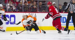 Could Carolina Hurricanes Martin Necas be traded this week? No formal talks between the Philadelphia Flyers and Travis Konecny.
