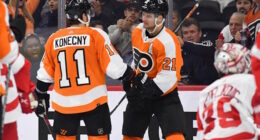 No formal talks between the Philadelphia Flyers and Travis Konecny's camp, but he is reportedly looking for a big number.