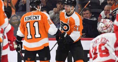 No formal talks between the Philadelphia Flyers and Travis Konecny's camp, but he is reportedly looking for a big number.