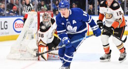 The Boston Bruins are making progress with an RFA goalie. Potential trade destinations for Toronto Maple Leafs Mitch Marner.