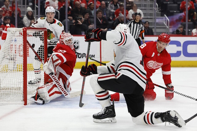 Should the Detroit Red Wings be looking for a goalie? The Chicago Blackhawks-Islanders trade wasn't a precursor to anything for the Blackhawks