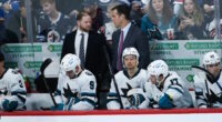 Is Ryan Warsofsky the front-runner for the Sharks head coaching position? The Buffalo Sabres are willing to trade the 11th overall pick.