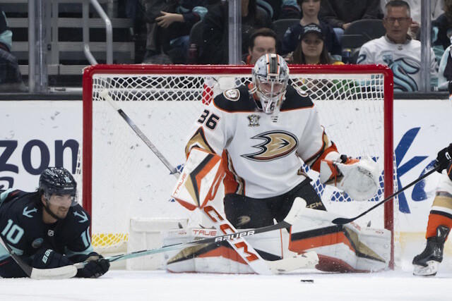 There are a couple goalies available for trade and two free agent goaltenders that will get interest from several teams who are still looking.