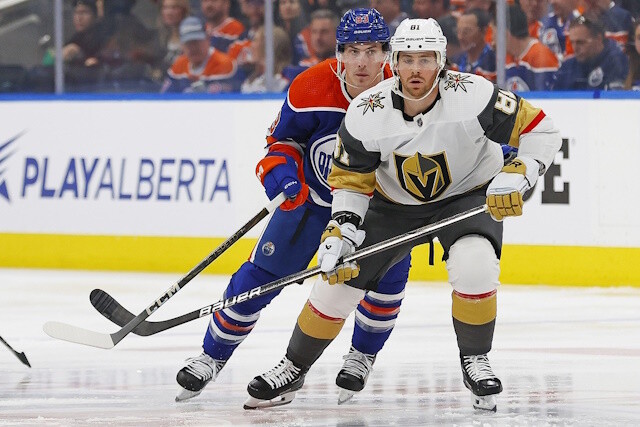 The Vegas Golden Knights are making Jonathan Marchessault a priority and the sides will speak in about a week.
