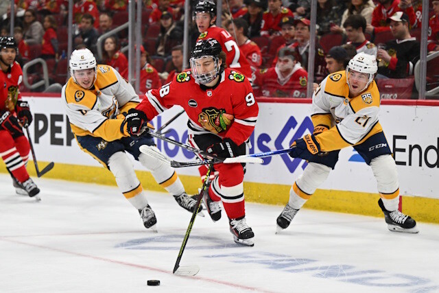 The rumors are flying in the NHL as the Draft approaches about what teams like the Blackhawks and Predators will do and how they approach it.
