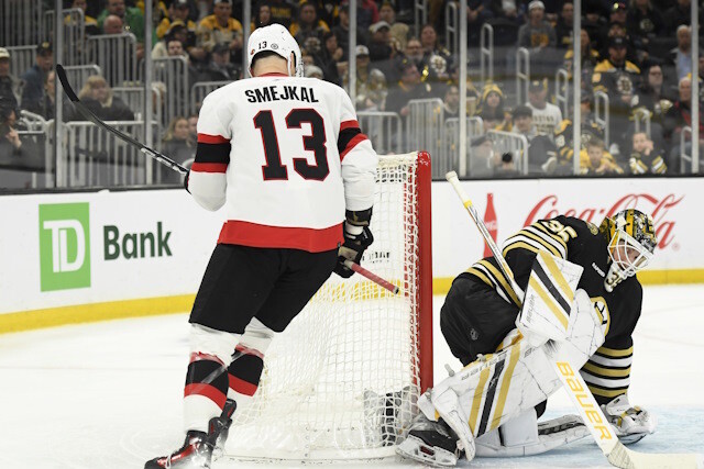 Ottawa Senators GM Steve Staios was able to address a need by getting Linus Ullmark but he also was able to shed salary as well.
