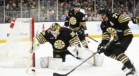 The Boston Bruins traded goaltender Linus Ullmark to the Ottawa Senators for a 2024 first, Joonas Korpisalo (25% retained) and Mark Kastelic,
