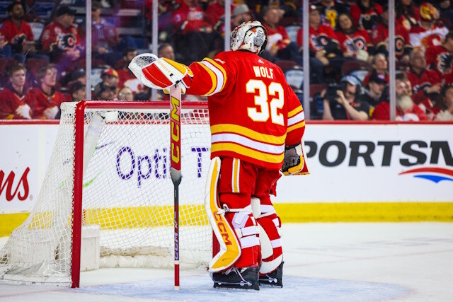 The Calgary Flames traded Jacob Markstrom to New Jersey Devils signaling a change as Dustin Wolf will take over as the number one goalie.