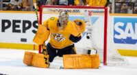 Juuse Saros and Igor Shesterkin are in line for big contract extensions this offseason. Will Saros' camp wait for Shesterkin to sign his deal?