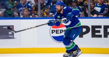 The Vancouver Canucks announced they have signed defenseman Filip Hronek to a new eight-year contract extension.