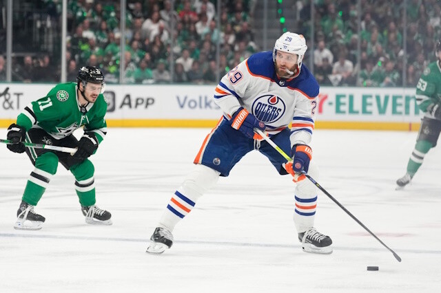 Don't expect Leon Draisaitl to leave the Edmonton Oilers. Four potential trade destinations for Boston Bruins Linus Ullmark.